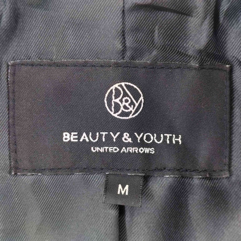 ビューティーアンドユースユナイテッドアローズ BEAUTY & YOUTH UNITED ARROWS 羊革 ショートカラーレザーダブルライダース メンズ JPN:M
