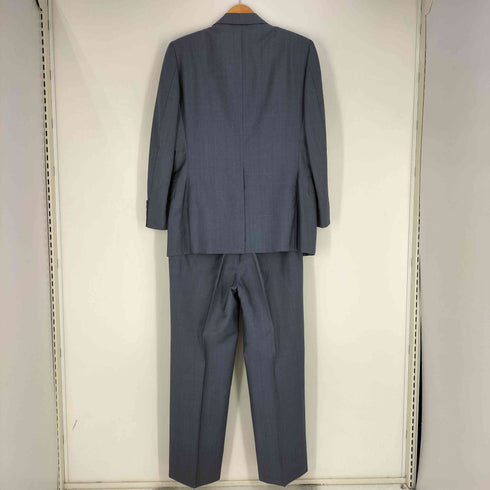 バーバリーズ BURBERRYS 80S WOOL&MOHAIR チェック 背抜き 2B テーラードジャケット&パンツ セットアップ メンズ AB4
