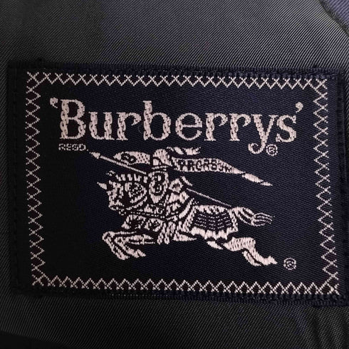 バーバリーズ BURBERRYS 80S WOOL&MOHAIR チェック 背抜き 2B テーラードジャケット&パンツ セットアップ メンズ AB4