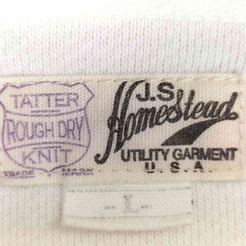 ジャーナルスタンダードホームステッド JOURNAL STANDARD J.S HOMESTEAD デザインスウェット メンズ import:L