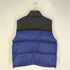 ウールリッチ WOOLRICH 90S~00S リップストップ 裾ドローコード ツートン ダウンベスト メンズ import:L