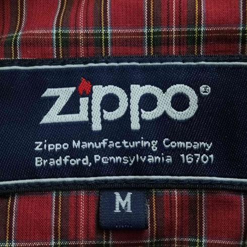 ジッポ ZIPPO 裏地チェック スウィングトップ ハリントンジャケット メンズ import:M