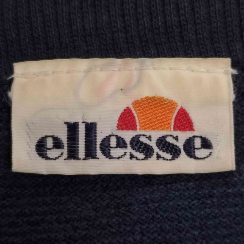 エレッセ ellesse 90S ツートン 鹿の子 L/S Tシャツ メンズ import:M