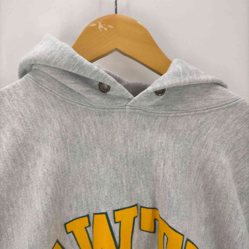 チャンピオン Champion 80S USA製 トリコタグ アクリル8% レーヨン3% 混紡 REVERSE WEAVE AWTY アーチプリント プルオーバー パーカー メンズ import:XL
