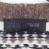 ザラ ZARA 馬柄 ジャガードニットカーディガン レディース import:L