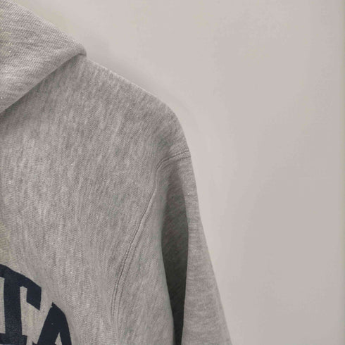 チャンピオン Champion USA製 トリコタグ アクリル8% レーヨン3% 混紡 REVERSE WEAVE MARIETTA COLLEGE 2段 プリント プルオーバー パーカー メンズ import:L