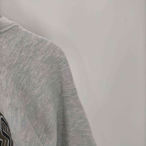 チャンピオン Champion 90S USA製 刺繍タグ アクリル8% レーヨン3% 混紡 REVERSE WEAVE NEW ORLEANS SAINTS 2段 プリント プルオーバー パーカー メンズ import:XL