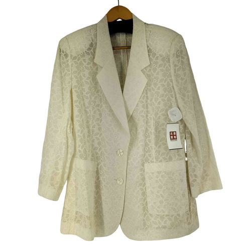 EL VERSO レース テーラードジャケット レディース