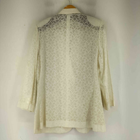 EL VERSO レース テーラードジャケット レディース