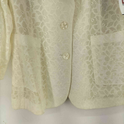 EL VERSO レース テーラードジャケット レディース