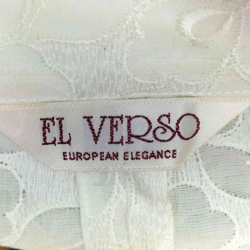 EL VERSO レース テーラードジャケット レディース