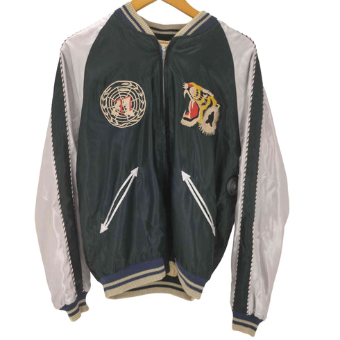 テイラートウヨウ TAILOR TOYO テーラー東洋 Early 1950s Style Acetate Souvenir Jacket USS PRINCETON MAIKO 刺繍リバーシブル スカジャン メンズ JPN:L