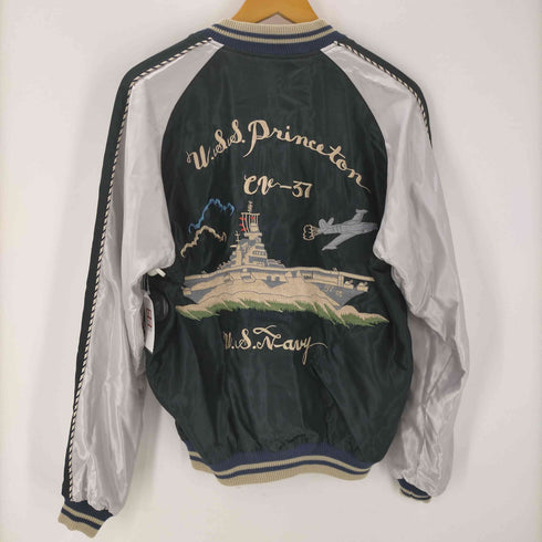 テイラートウヨウ TAILOR TOYO テーラー東洋 Early 1950s Style Acetate Souvenir Jacket USS PRINCETON MAIKO 刺繍リバーシブル スカジャン メンズ JPN:L