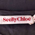 シーバイクロエ SEE BY CHLOE ロゴプリントTシャツ Y2K レディース FR:34