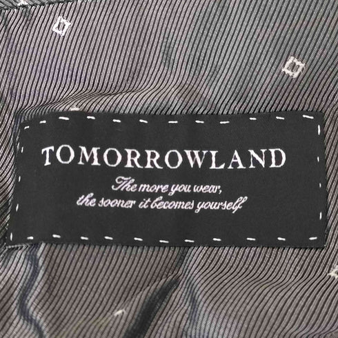 トゥモローランド TOMORROWLAND ウール3Bテーラードジャケット メンズ