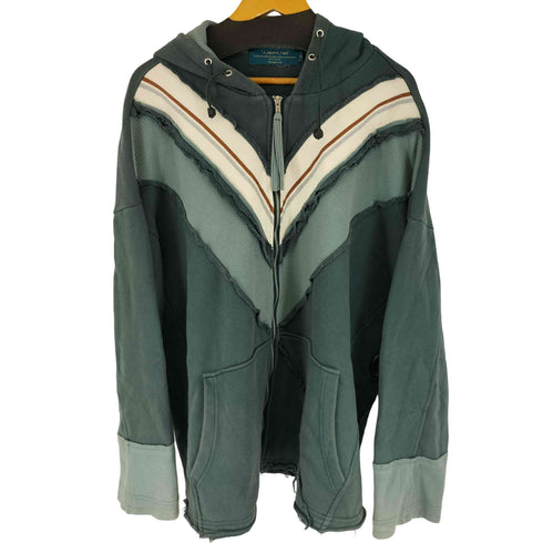 A SQUARE ROOT カットオフデザイン パーカー メンズ JPN:XL