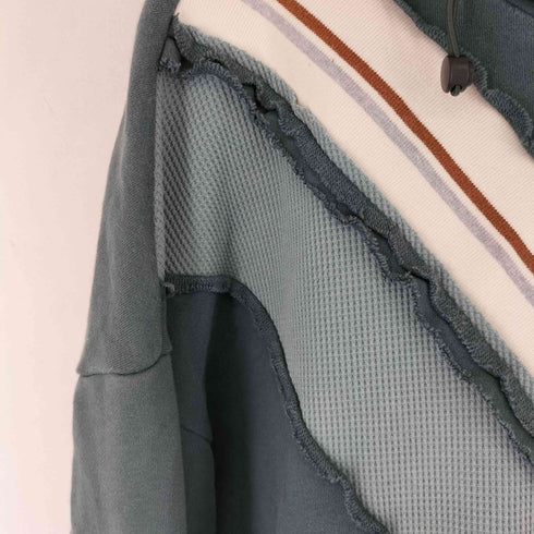 A SQUARE ROOT カットオフデザイン パーカー メンズ JPN:XL