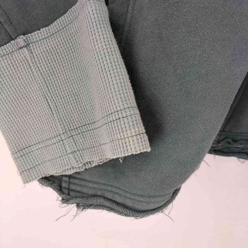 A SQUARE ROOT カットオフデザイン パーカー メンズ JPN:XL