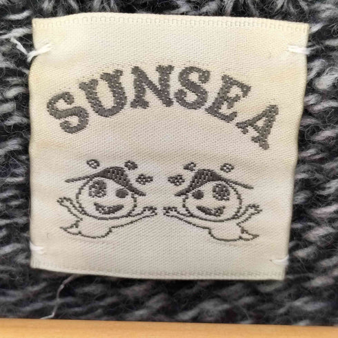 サンシー SUNSEA 12AW カシミア混 フィッシャーマンセーター メンズ JPN:1