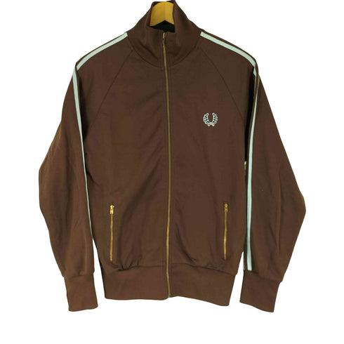 フレッドペリー FRED PERRY 80S 2ライン ロゴワッペン トラックジャケット メンズ import:S