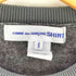 コムデギャルソンシャツ COMME des GARCONS SHIRT 切替 ウール混 クルーネック ニット セーター メンズ JPN:S