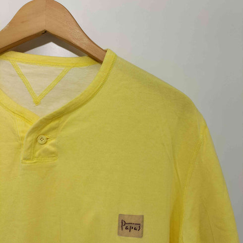 パパス papas ヘンリーネックTシャツ メンズ JPN:48