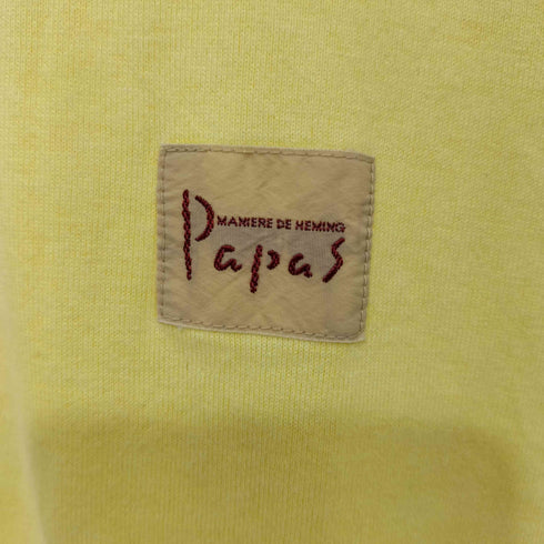 パパス papas ヘンリーネックTシャツ メンズ JPN:48