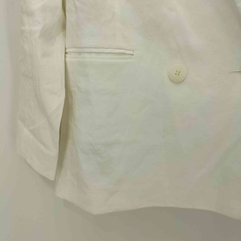 セオリーリュクス theory luxe DEBBY NL CRISP LINEN ダブルテーラードジャケット レディース DE:32