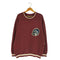 アヴィレックス AVIREX LETTERED CHENILLE PATCH CREW NECK SWEATER/レタード シェニール パッチ クルーネック セーター メンズ import:XL