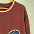 アヴィレックス AVIREX LETTERED CHENILLE PATCH CREW NECK SWEATER/レタード シェニール パッチ クルーネック セーター メンズ import:XL