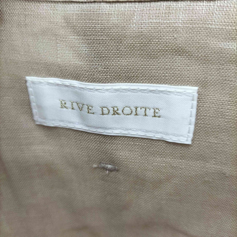リヴドロワ RIVE DROITE リネン ワイド シャツ レディース F