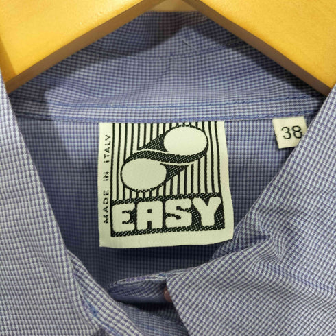 イタリア製 EASY オーバーサイズ フロントプリント S/S シャツ レディース JPN:38