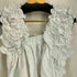 マウジー moussy SHOULDER FRILLS ブラウス レディース FREE
