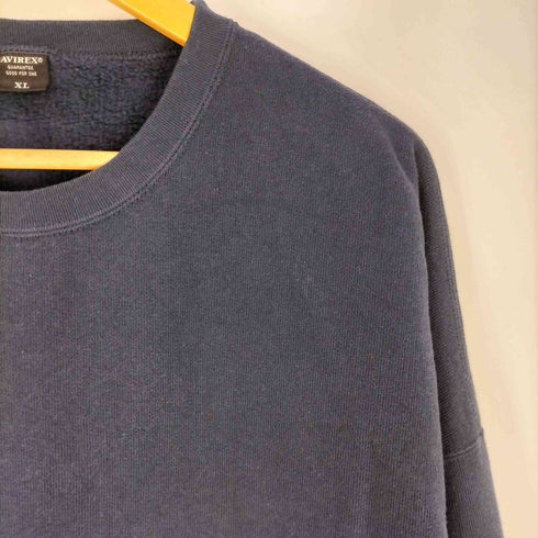 アヴィレックス AVIREX BIG LOGO CREW NECK/ビッグロゴ クルーネック スウェット メンズ import:XL