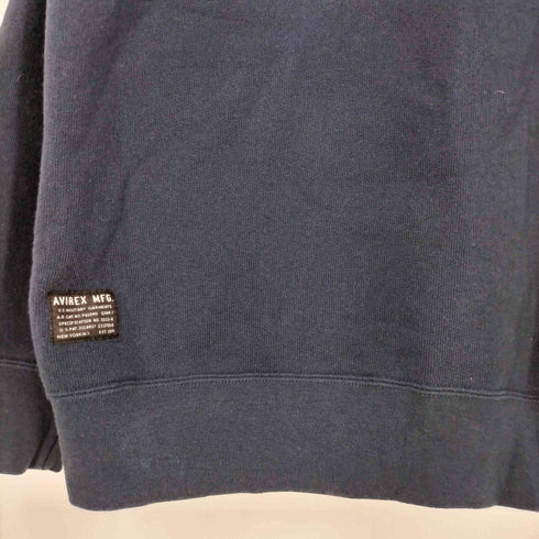 アヴィレックス AVIREX BIG LOGO CREW NECK/ビッグロゴ クルーネック スウェット メンズ import:XL