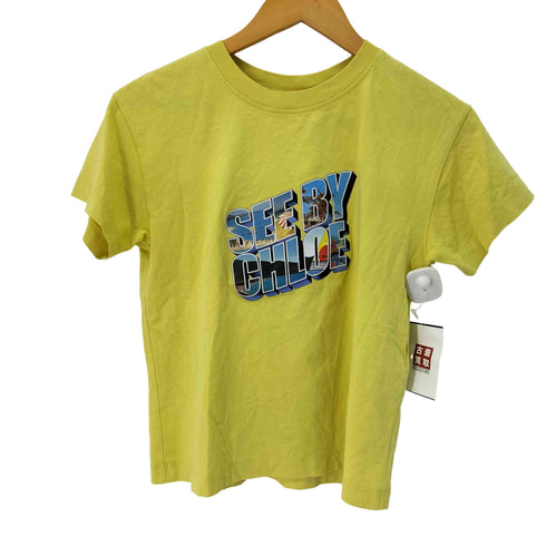 シーバイクロエ SEE BY CHLOE ロゴプリントTシャツ レディース JPN:S