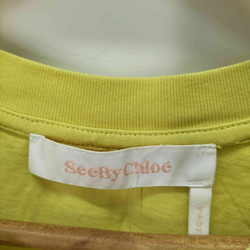 シーバイクロエ SEE BY CHLOE ロゴプリントTシャツ レディース JPN:S