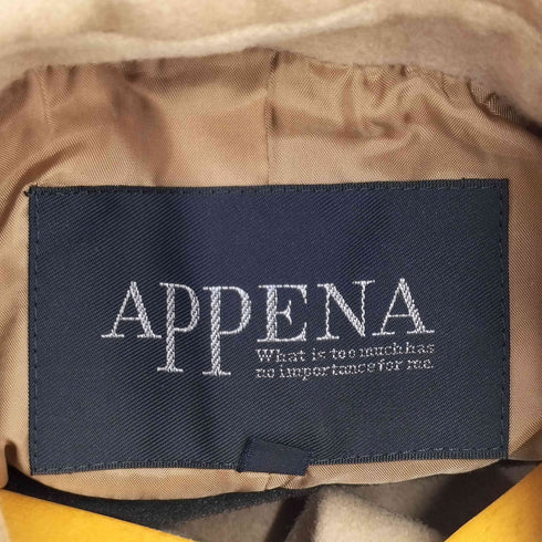 アペーナ appena カシミヤ混 ウールショートコート レディース JPN:2