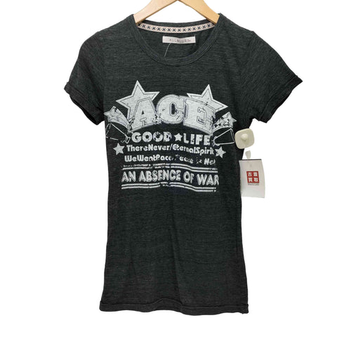 ALLBLUES フロントプリントTシャツ Y2K レディース JPN:M