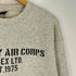 アヴィレックス AVIREX AIR FORCE ビッグ刺繍スウェット メンズ import:XL
