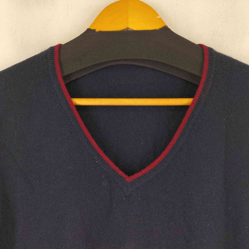 ドゥーズィエムクラス DEUXIEME CLASSE MADE IN ITALY エルボーパッチ カシミヤ ニット メンズ