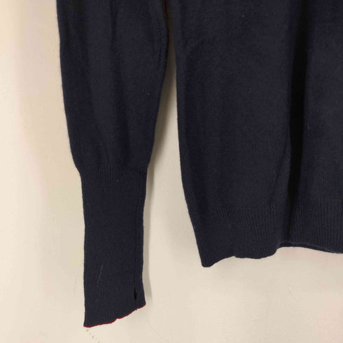 ドゥーズィエムクラス DEUXIEME CLASSE MADE IN ITALY エルボーパッチ カシミヤ ニット メンズ