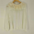 YUKIEMON カラーレース シャツ ブラウス レディース 3L