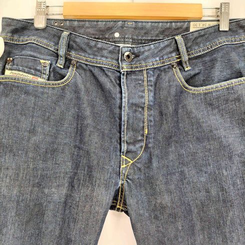 ディーゼル DIESEL ADI-HEEVEN ボタンフライ ストレートデニム メンズ W34L30