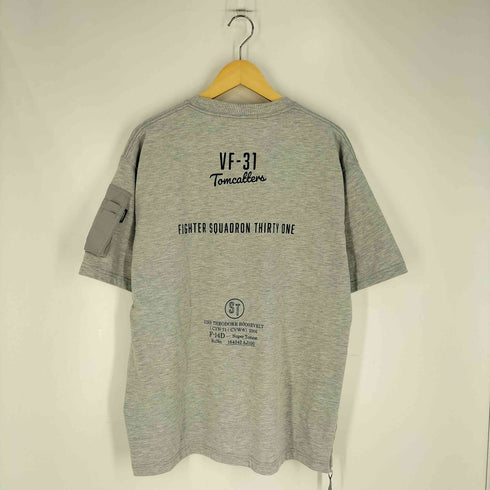アヴィレックス AVIREX MIL. POCKET T-SHIRT / ミリタリーポケット 半袖Tシャツ メンズ 2XL