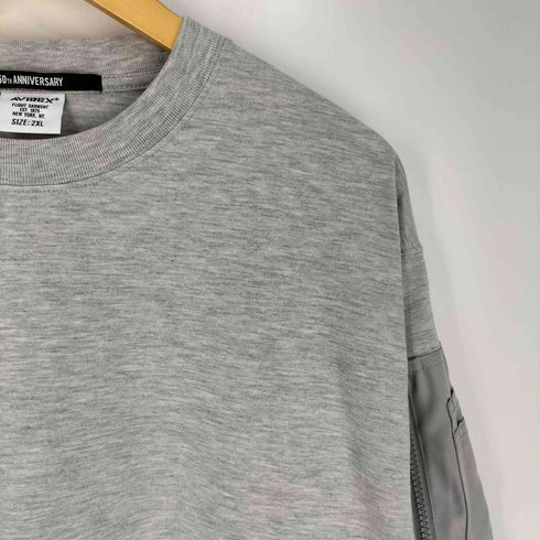 アヴィレックス AVIREX MIL. POCKET T-SHIRT / ミリタリーポケット 半袖Tシャツ メンズ 2XL