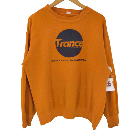 Trance フロント プリント スウェット メンズ