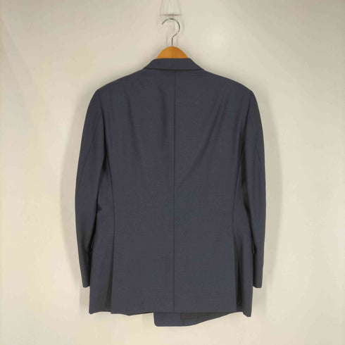 バーバリーズ BURBERRYS 80S WOOL&MOHAIR 紺ブレ メタルボタン ダブルブレストジャケット メンズ AB5