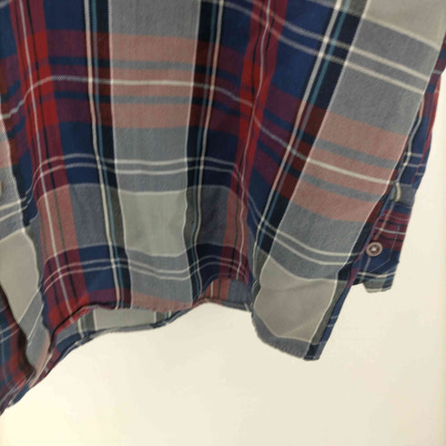 ノースウエストテリトリー NORTHWEST TERRITORY タータンチェック フラップポケット L/S シャツ メンズ