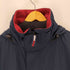 トミーヒルフィガー TOMMY HILFIGER 袖ワッペン刺繍ジップアップマウンテンパーカー フード付き リップストップ メンズ import:L